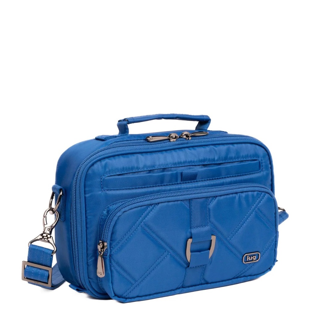 Lug Legacy Collection Carousel Crossbody Bag Azure Blue NWT - Picture 3 of 10